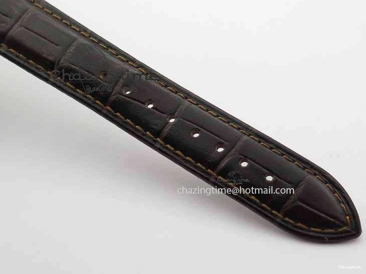 Dial White Stick Brown Best Leather A3165 Strap VF Date Cellini Edition Markers On RG 0910